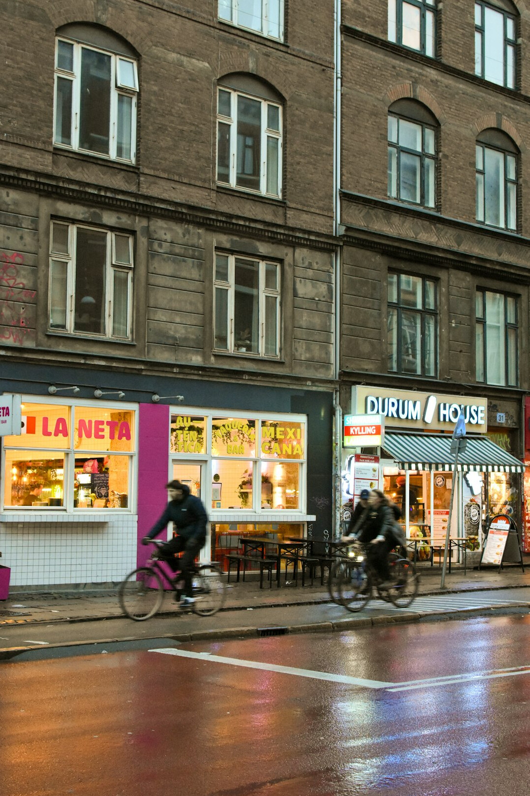 Portrait of a Danish male market and street food guide